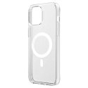Coque de téléphone UNIQ LifePro Xtreme pour Apple iPhone 14 6.1" Magclick Charging transparent/givré clair