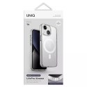 Coque de téléphone UNIQ LifePro Xtreme pour Apple iPhone 14 6.1" Magclick Charging transparent/givré clair