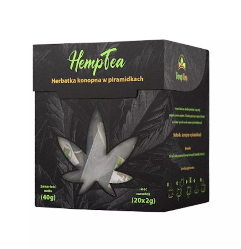 Herbatka konopna w piramidkach 40g - HEMPKING