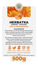 Herbatka konopno owocowa "FIGA Z POMARAŃCZĄ" 500g