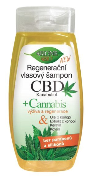 Szampon regenerujący do włosów z CBD - BIONE - 260ml