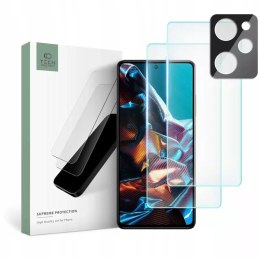 2x Szkło hartowane na ekran Supreme Set + szkło na obiektyw do Xiaomi Poco X5 Pro 5G Clear