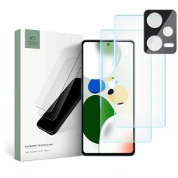 2x Szkło hartowane na ekran Supreme Set + szkło na obiektyw do Xiaomi Redmi Note 12 5G Clear