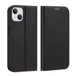 Dux Ducis Skin X2 etui do iPhone 14 pokrowiec z magnetyczną klapką czarny