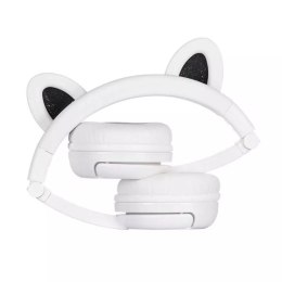 Słuchawki bezprzewodowe dla dzieci BuddyPhones Play Ears Plus panda (białe)