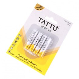 AAA 1.2V 800mAh NiMh Tattu enerpro - 4szt