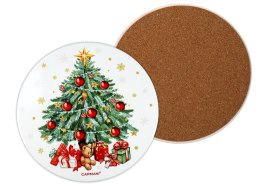 Podkładka ceramiczna okrągła - Boże Narodzenie (CARMANI)
