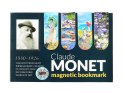 Kpl. 4 zakładek magnetycznych - C. Monet (CARMANI)