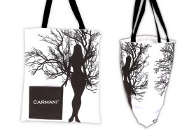 Torba na ramię - Kobieta, Mężczyzna i drzewo (CARMANI)