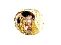 Otwieracz z magnesem - G. Klimt, Pocałunek, kremowe tło (CARMANI)