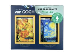Kpl. 2 zapachów samochodowych - V. van Gogh, Vanilla Sun i Citrus Impression (CARMANI)