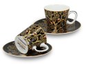 Zestaw 2 filiżanek espresso - G. Klimt, Drzewo życia (CARMANI)