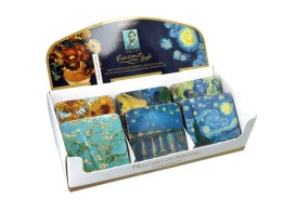 Display 36 podkładek korkowych - Van Gogh