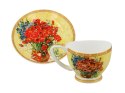 Filiżanka espresso Vanessa - V. van Gogh, Czerwone maki i stokrotki (CARMANI)