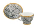 Filiżanka espresso Vanessa - V. van Gogh, Kwitnący Migdałowiec, srebrny (CARMANI)