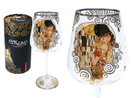 Kieliszek do wina - G. Klimt, Pocałunek (CARMANI)