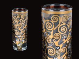 Kieliszek do wódki - G. Klimt. Drzewo (CARMANI) + komple 4 podkładek korkowych