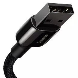Baseus Tungsten Gold USB to Lightning kabel, 2,4A, 1m (černý)
