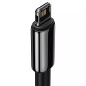 Baseus Tungsten Gold USB to Lightning kabel, 2,4A, 1m (černý)