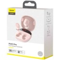 Baseus Encok WM01 Plus bezdrátová sluchátka (růžová)