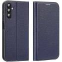 Dux Ducis Skin X2 etui Samsung Galaxy A14 5G pokrowiec z klapką portfel podstawka niebieskie