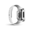 Etui ochronne UNIQ Torres do Apple Watch Series 4/5/6/SE 44mm biały/dove white
