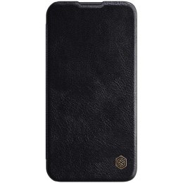 Kožené pouzdro Nillkin Qin Pro pro iPhone 14 Plus (černé)