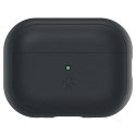 Ochranné pouzdro na sluchátka Spigen Silicone Fit Strap pro Apple AirPods Pro 1/2 černá/fantamově zelená ACS05810