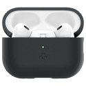 Ochranné pouzdro na sluchátka Spigen Silicone Fit Strap pro Apple AirPods Pro 1/2 černá/fantamově zelená ACS05810