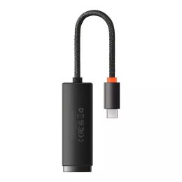 Baseus Lite Series USB-C na RJ45 síťový adaptér (černý)