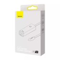 Baseus Lite Series USB-C na RJ45 síťový adaptér (černý)