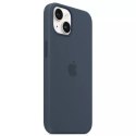 Etui Apple MPT53ZM/A do iPhone 14 Plus 6,7" MagSafe niebieski/storm blue Silicone Case