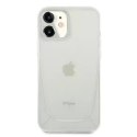 Etui ochronne Mercedes MEHCP12SARCT do Apple iPhone 12 Mini 5,4" clear hardcase Transparent Line