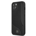 Etui ochronne Mercedes MEHCP13SCDOBK do Apple iPhone 13 Mini 5,4" czarny/black hardcase Leather Perforated Area