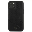 Etui ochronne Mercedes MEHCP13SCDOBK do Apple iPhone 13 Mini 5,4" czarny/black hardcase Leather Perforated Area