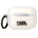 Etui ochronne na słuchawki Karl Lagerfeld do AirPods Pro cover transparent Karl`s Head