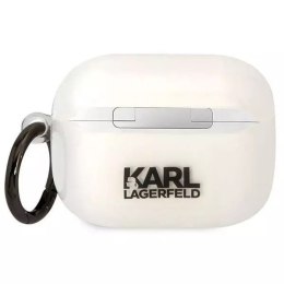 Etui ochronne na słuchawki Karl Lagerfeld do Airpods Pro cover transparent Ikonik Choupette