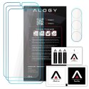 Alogy Glass Pack 3x Szkło hartowane na ekran 9h + Szkło na obiektyw do Apple iPhone 14 Pro