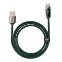 Baseus Display kabel USB na USB-C, 66W, 1m (zelený)