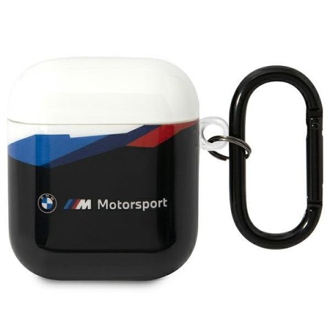 BMW etui do AirPods 1 / 2 BMA222HGTK czarne Transparent Lid