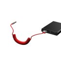 Baseus adapter odbiornik Bluetooth BA01 audio czerwony