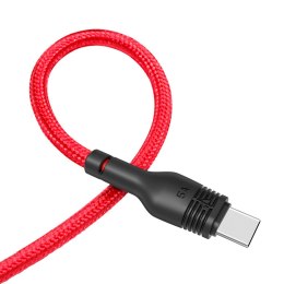 XO kabel NB55 USB - microUSB 1,0 m 5A czerwony