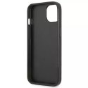 Etui na telefon Guess do iPhone 13 mini 5,4" czarny/black hardcase 4G Triangle Logo Cardslot