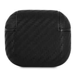 Etui ochronne na słuchawki BMW do AirPods 3 cover czarny/black PU Carbon M Collection