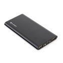 PLATINET POWER BANK 8000mAh polymer 2xUSB BLACK [43565] TE