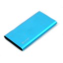 PLATINET POWER BANK 8000mAh polymer 2xUSB BLUE [43566] TE