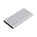 PLATINET POWER BANK 8000mAh polymer 2xUSB SILVER [43568] TE