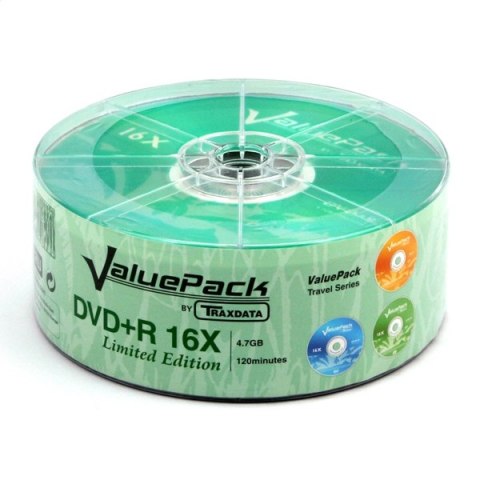 TRAXDATA RITEK DVD+R 4,7GB 16X SP*25 906OADRTRA001