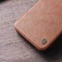 Etui Nillkin Qin Leather Pro Case etui do Samsung Galaxy S23+ pokrowiec z klapką osłona na aparat czerwone