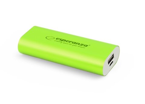 ESPERANZA POWER BANK 4400MAH HADRON ZIELONY